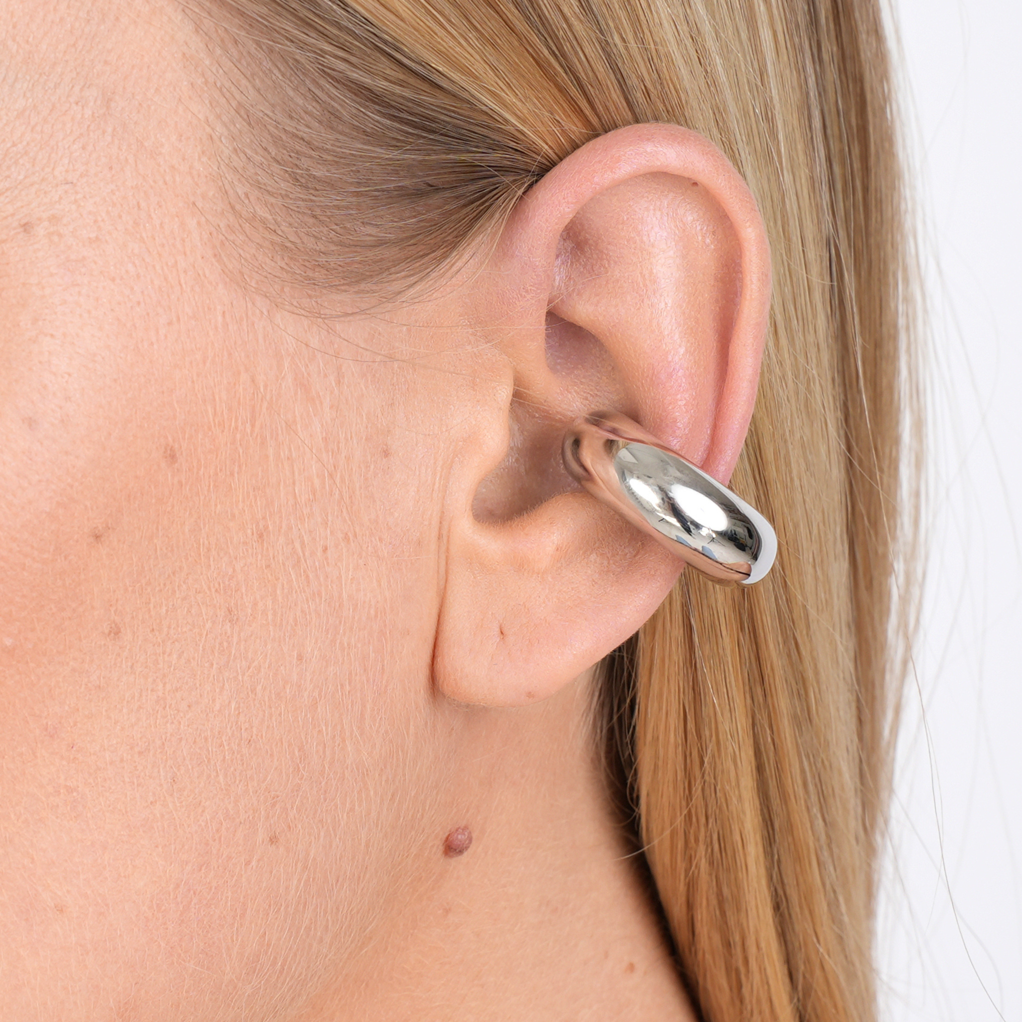 AALIYAH SILVER EAR CUFF
