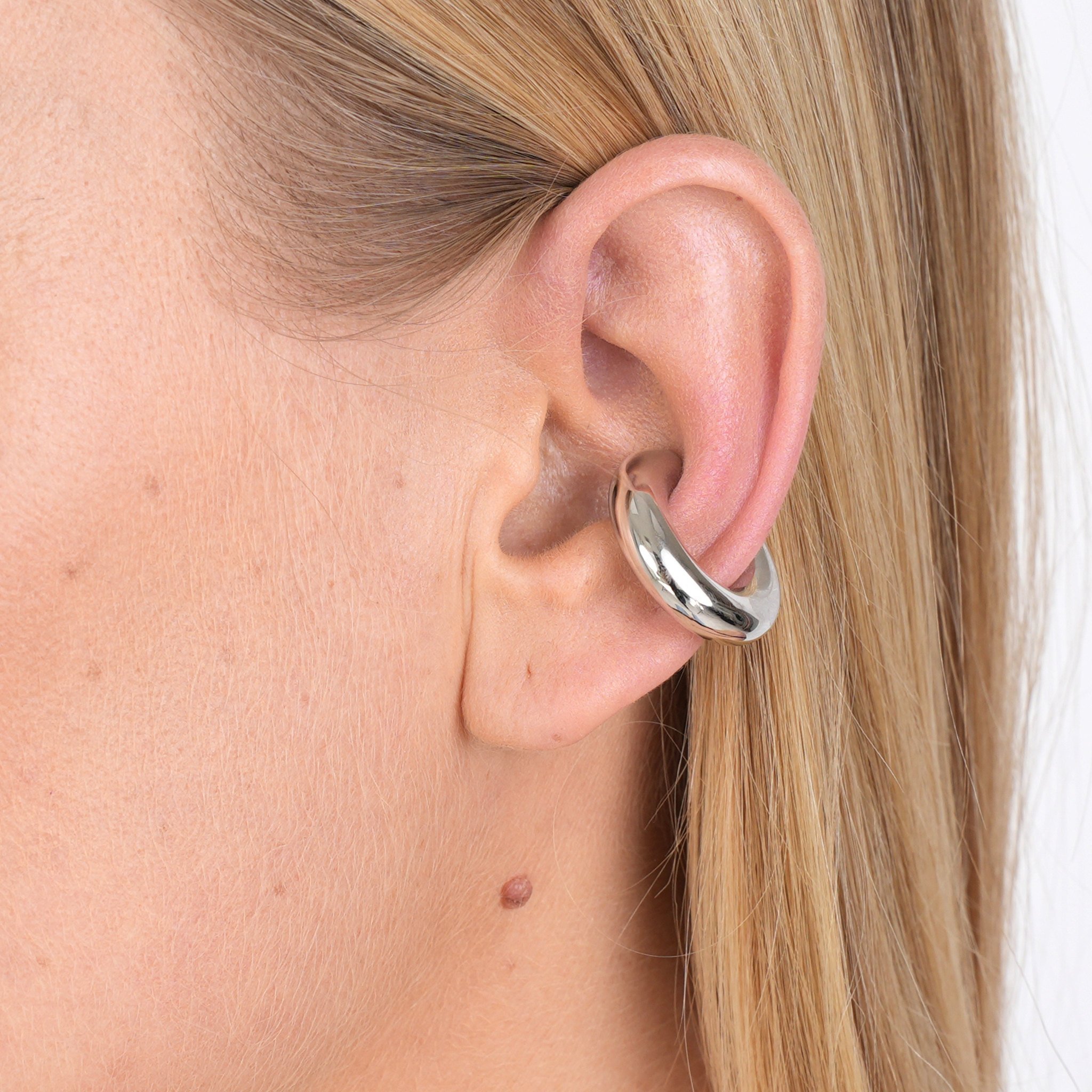 6MM SILVER EAR CUFF