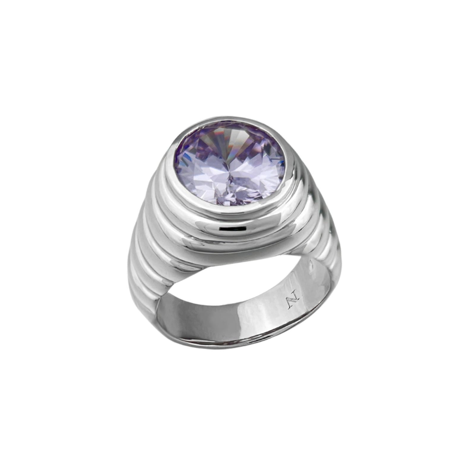 CHUNKY SILVER RING