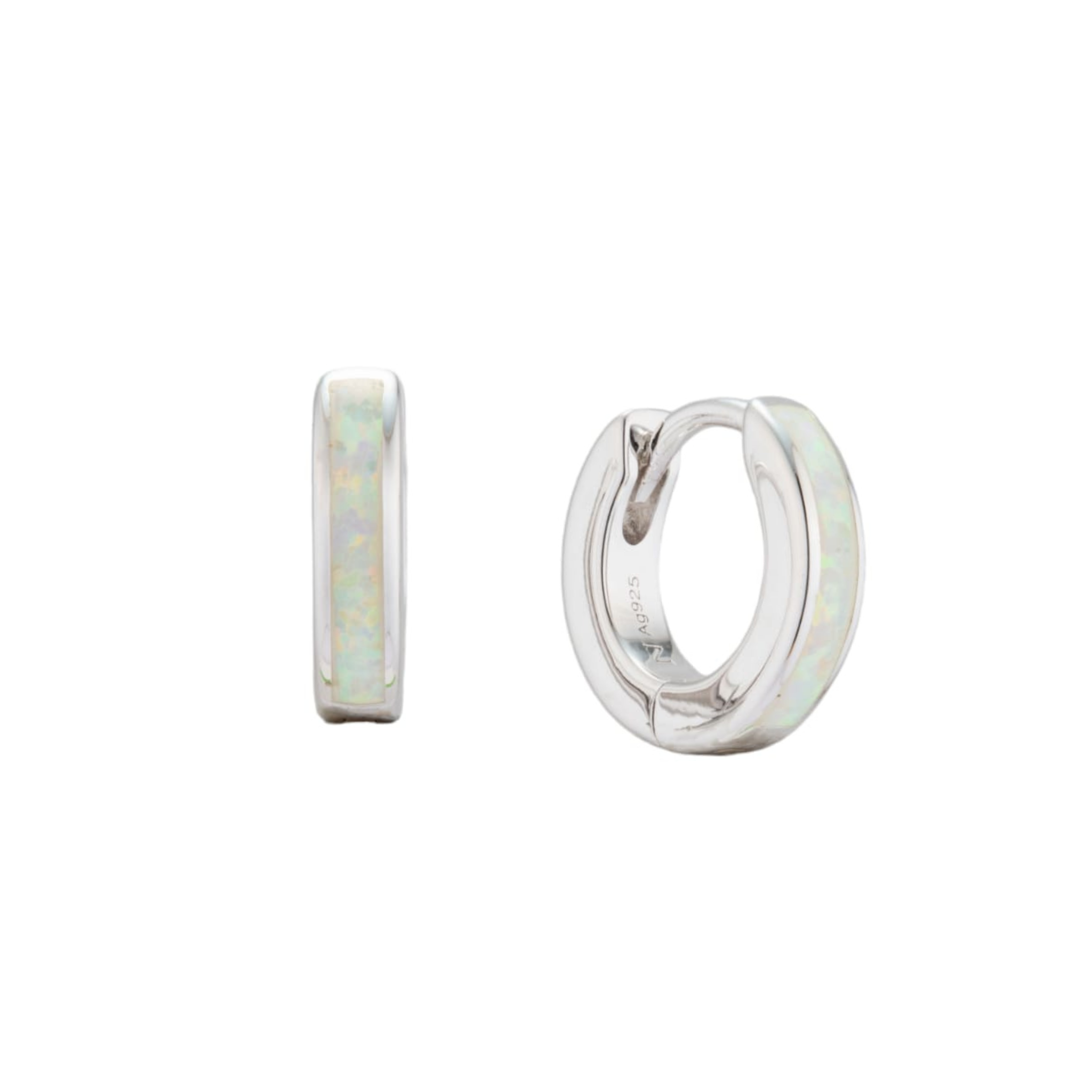 CLASSIC OPAL SILVER HUGGIES