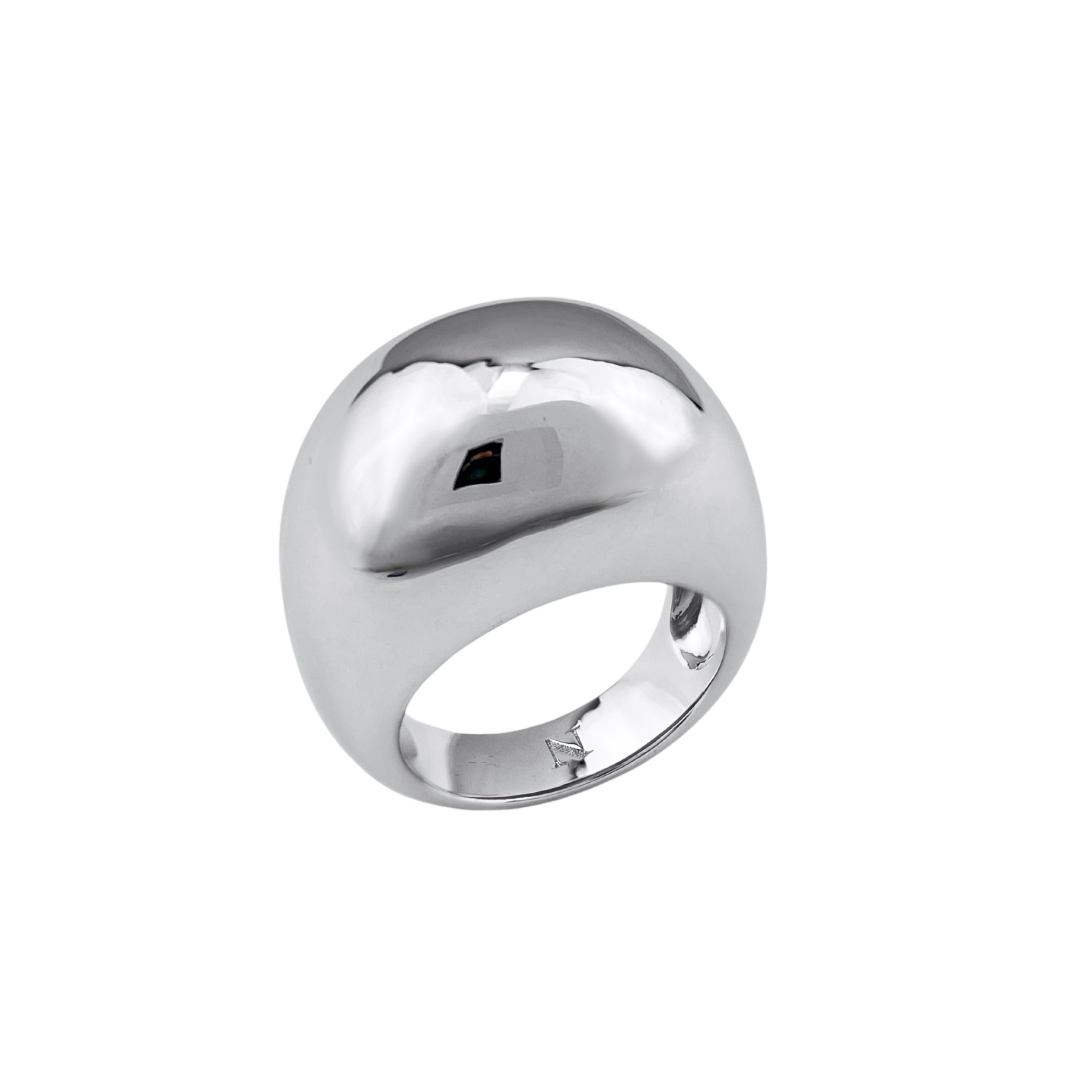 CHUNKY SILVER RING