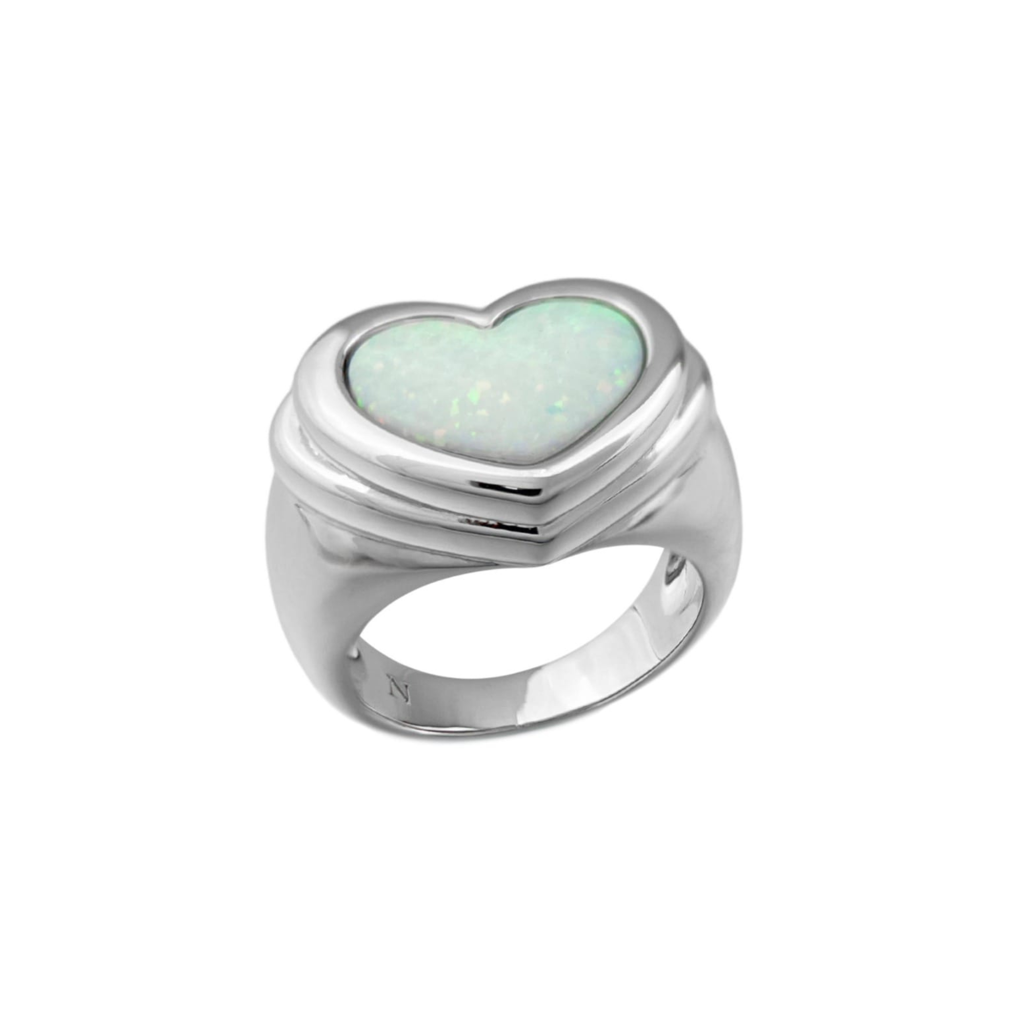 CHUNKY SILVER RING