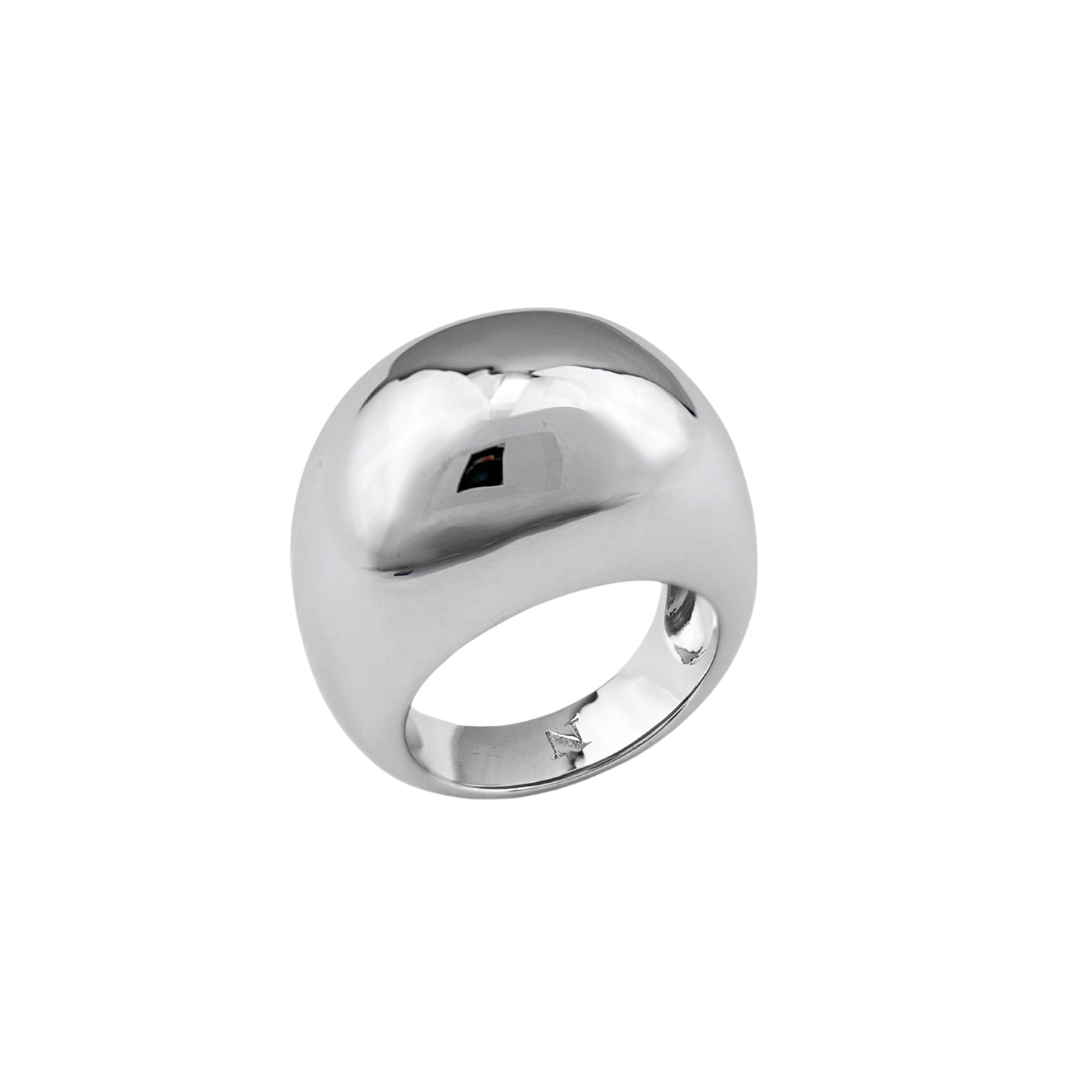 CHUNKY SILVER RING
